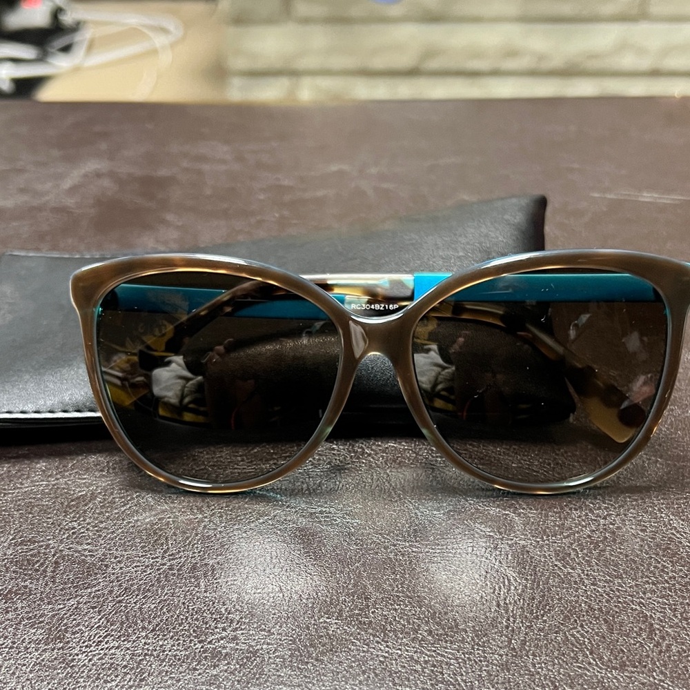 Fendi Brown and Blue Sunglasses